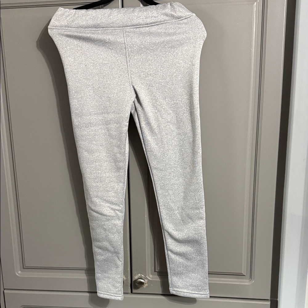 Silver Kids Leggings